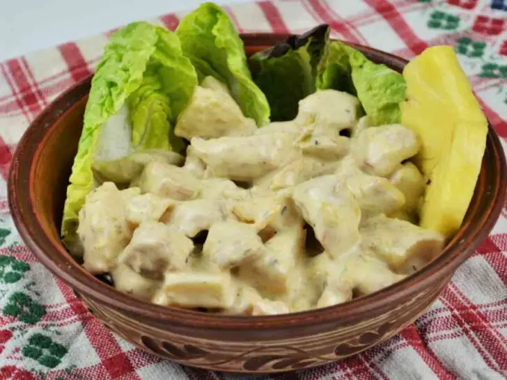 Chicken Breast with Pineapple and Mayonnaise