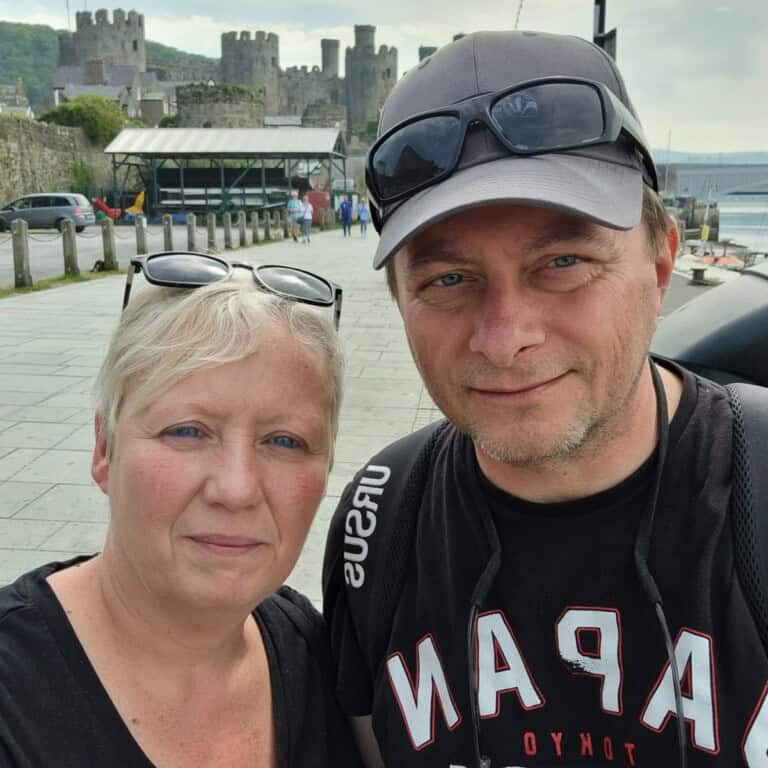 Timea and Laci in Conwy