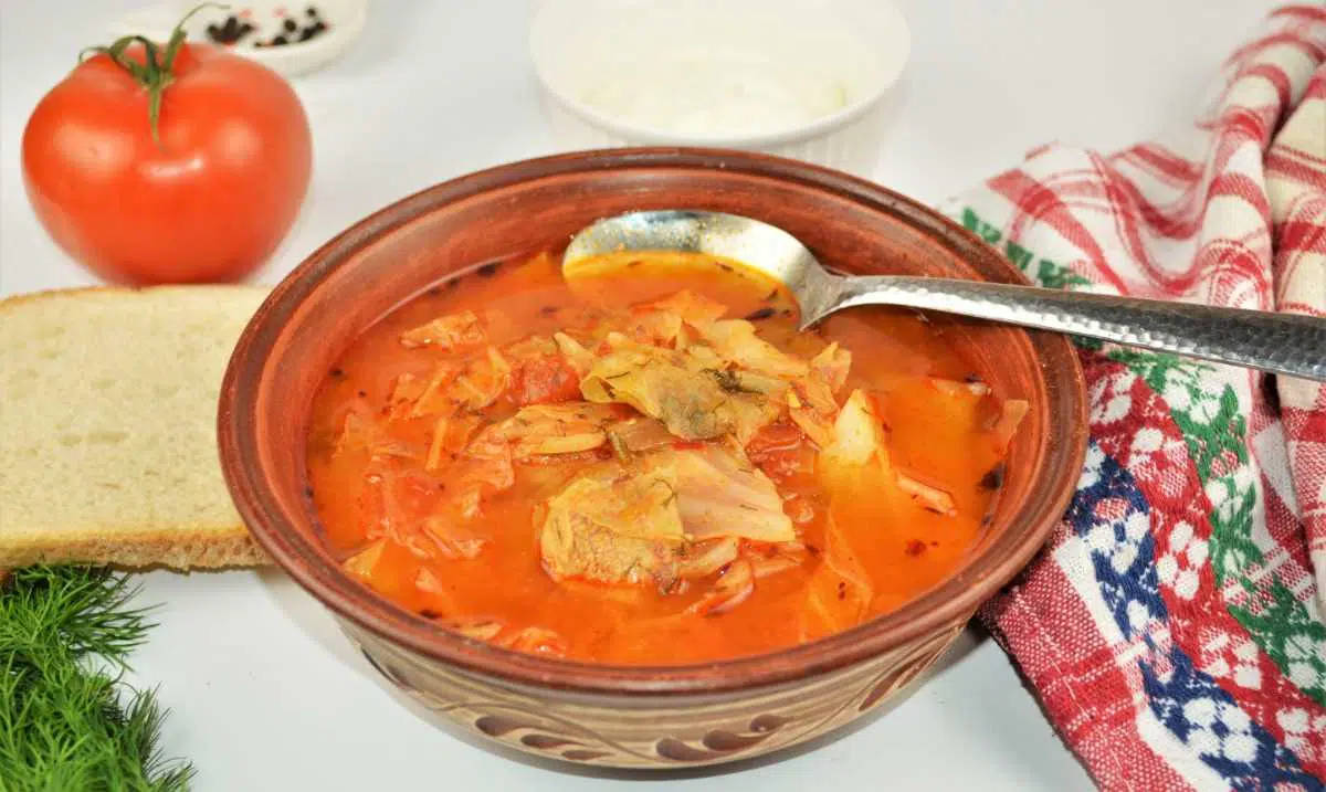 Cabbage Soup With Pork Meat