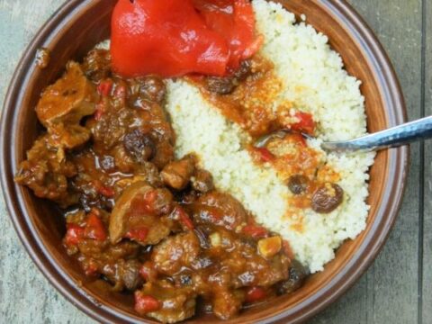 Best Lamb Stew Recipe With Raisins and Couscous