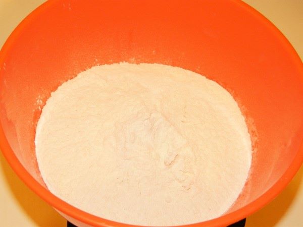 Perfect Yeast Doughnuts-Plain Flour in the Bowl