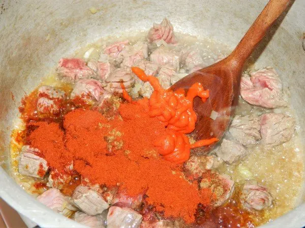 Traditional Hungarian Goulash Recipe-More Seasoning With Paprika Powder and Goulash Paste