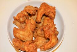 Honey and Garlic Chicken Wings Recipe-Golden Colour Fried Chicken Wings