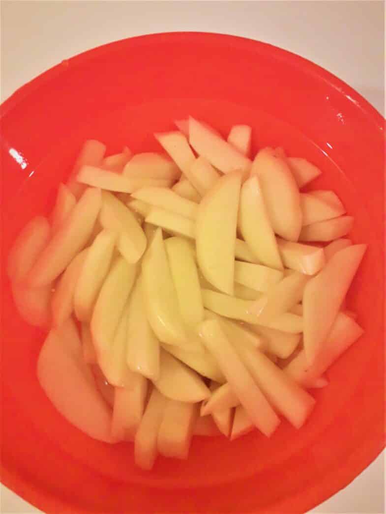French Fries-Washed Potatoes
