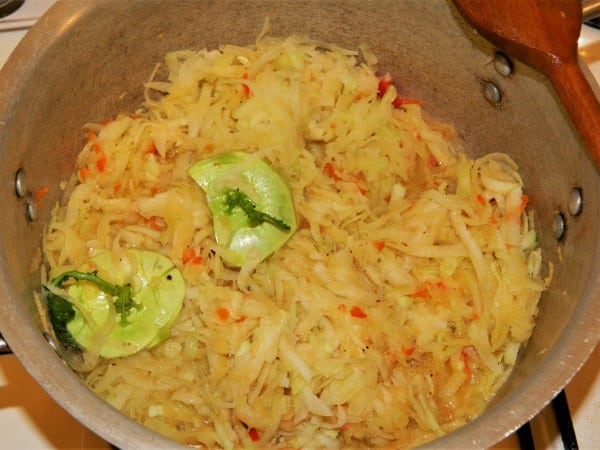 Creamy Kohlrabi Soup Recipe-Fried Kohlrabi and Onion