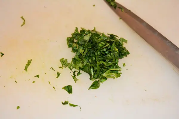 World Best Ratatouille Recipe-Chopped Basil