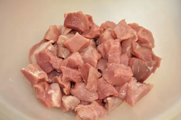 Simple Pork Tenderloin Stew Recipe-Pork Tenderloin Cut in Cubes