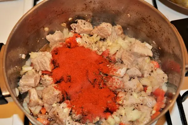 Simple Pork Tenderloin Stew Recipe-Seasoning the Stew