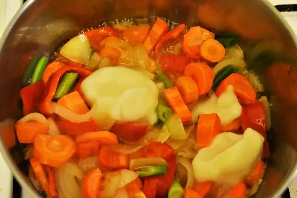 The Best Turkey Meatloaf Recipe-Pork Lard on the Frying Vegetables