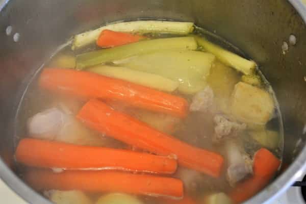 World Best Turkey Soup Recipe-Boiled Vegetable and Turkey Stock