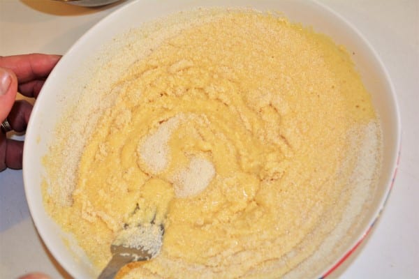 World Best Turkey Soup Recipe-Mixing Semolina Paste