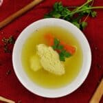 World Best Turkey Soup Recipe-Served in Bowl