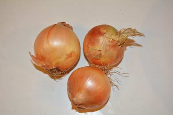 Beef and Cabbage Stew Recipe-Three Medium Size onions
