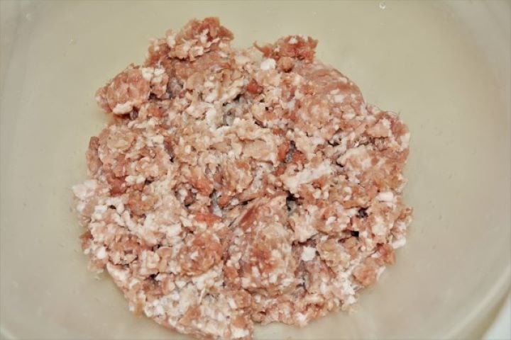 Pork Mince in the Bowl