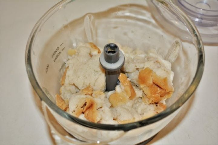 Soaked Bread in the Electric Blender