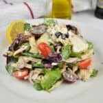 Best Homemade Chicken Salad Recipe - Served on White Plate