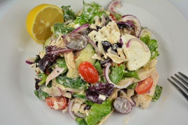Best Homemade Chicken Salad Recipe - Served on Plate