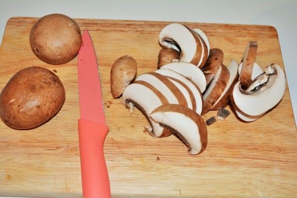 Creamy Homemade Chicken Stew Recipe - Sliced Mushrooms
