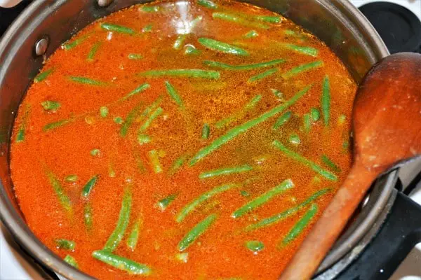 Hungarian Green Bean Soup Recipe-Boiling Soup