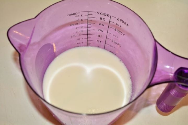Fresh Milk in a Cup