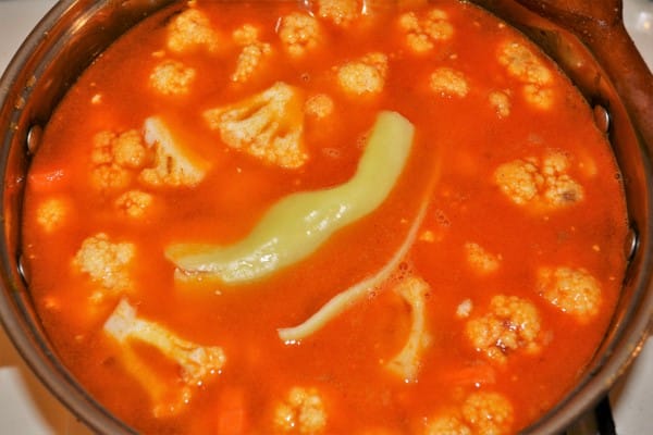 Best Healthy Cauliflower Soup Recipe-Boiling Soup