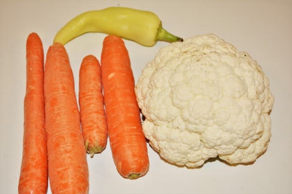 Best Healthy Cauliflower Soup Recipe-Carrots, Cauliflower and Sweet Pepper
