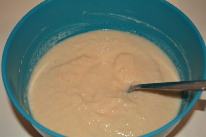 Easy Homemade Refried Beans Recipe-Mashed White Beans in the Bowl Mashed White Beans in the Bowl