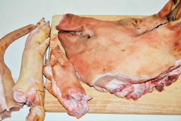 Best Meat Jelly Recipe-Pork Head, Trotters and Tail