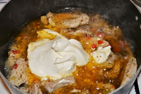 Creamy Pork Stew Recipe-Crème Fraiche in Pork Stew