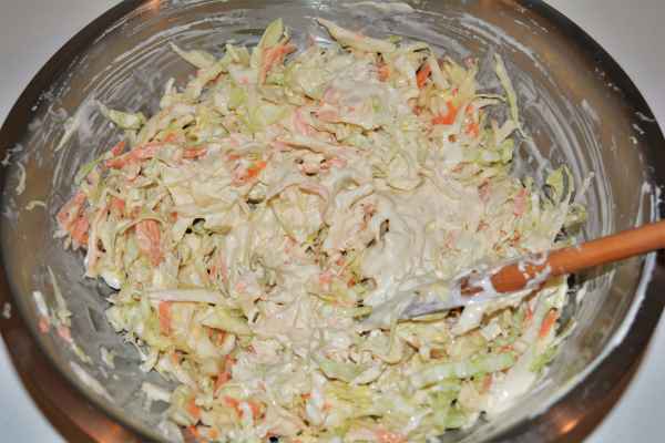 Quick and Easy Homemade Coleslaw Recipe-Ready to Serve