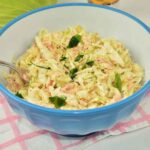 Quick and Easy Homemade Coleslaw Recipe-Served in a Bowl