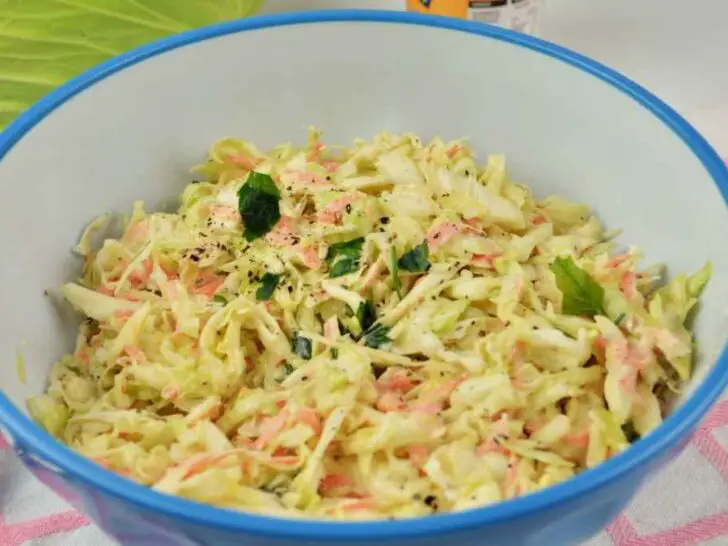 Quick and Easy Homemade Coleslaw Recipe