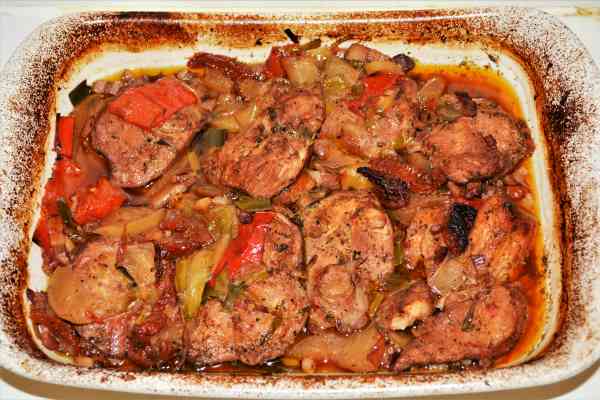 Healthy Baked Turkey Cutlets With Vegetables-Ready to Serve