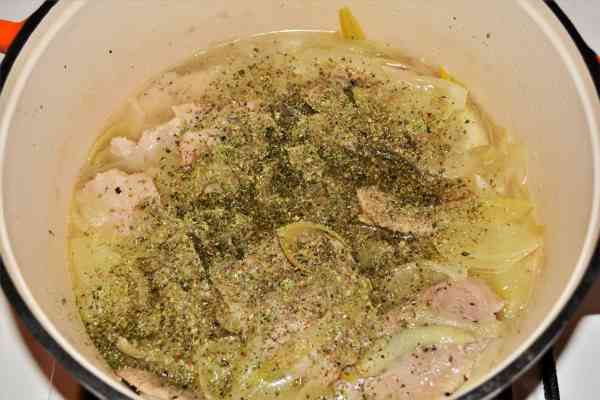 Dutch Oven Turkey Tenderloin Recipe-Seasoning the Dish