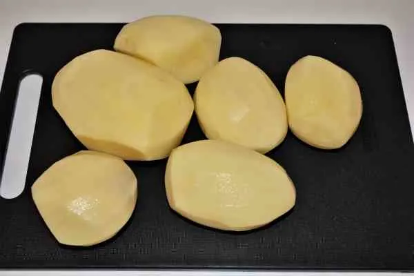 Homemade Hash Browns Recipe-Peeled Potatoes