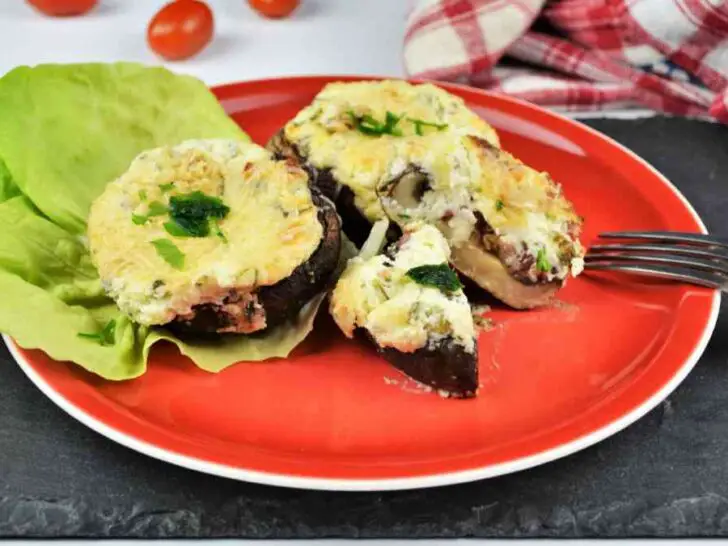 Stuffed Mushrooms With Cheese And Bacon