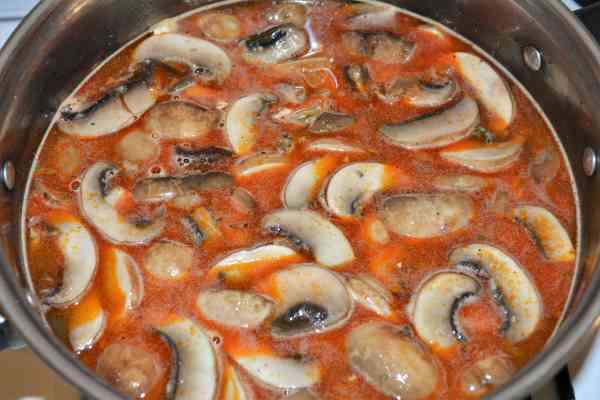 Best Mushroom Soup Recipe-Boiling Mushroom Soup