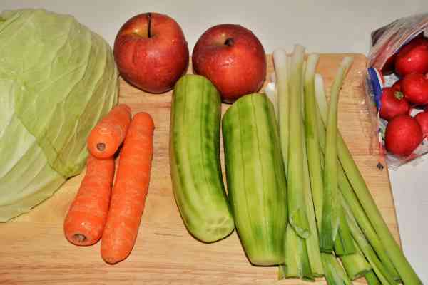 Mediterranean Cabbage Salad Recipe-Ingredients