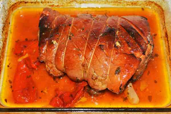 Slow-Cooked Pork Shoulder in the Oven-Ready to Serve