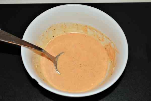 Fried Pork Liver Recipe-Garlic Sauce in the Bowl