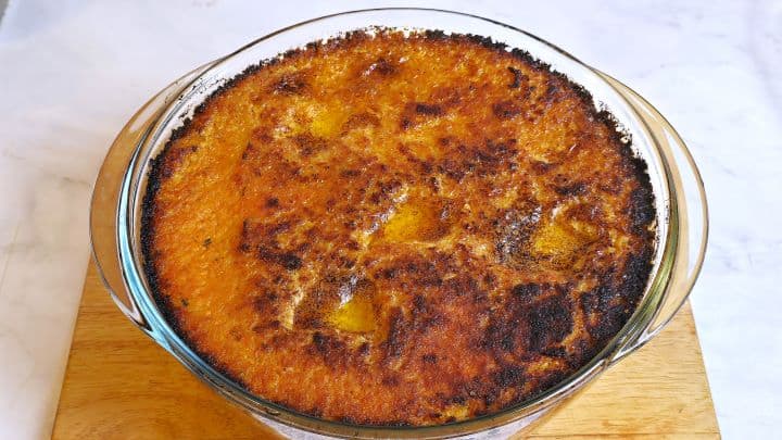 Meatloaf Pate Recipe-Baked Pate Ready to Serve Pork Meat and Vegetables Spread Ready to Serve in the Glass Dish