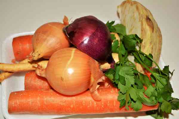 Meatloaf Pate Recipe-Carrots, Onions, Celery Root and Parsley Roots