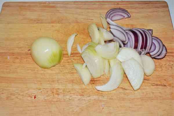 Meatloaf Pate Recipe-Sliced Onions