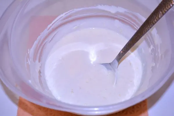 Tripe Soup Recipe-Sour Cream, Egg Yolks and Garlic Mix