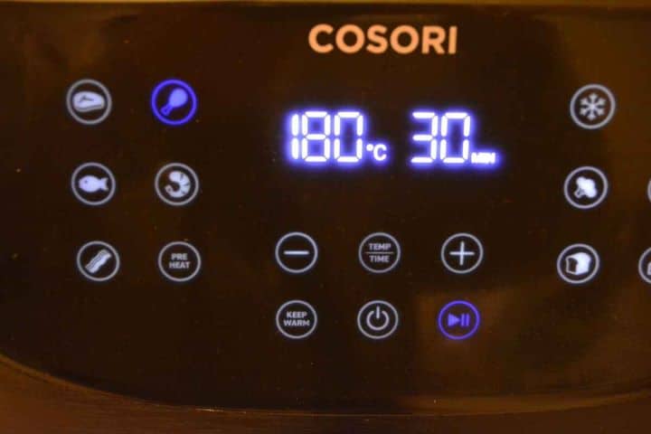 Air Fryer Setting Setting the Timer on the Cosori Air Fryer