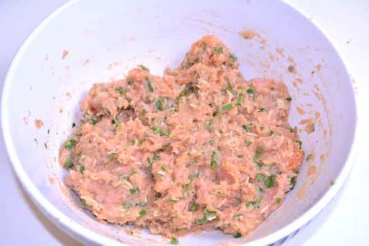 Seasoned Thoroughly mixed seasoned turkey meatloaf mixture infused with sweet Hungarian paprika and fresh herbs.