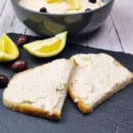 Fish Roe Salad-Served on Bread Slices