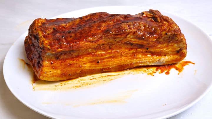 Boiled Pork Belly Coated With Spice Mix