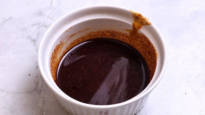 Mixed Spice Paste in the Bowl